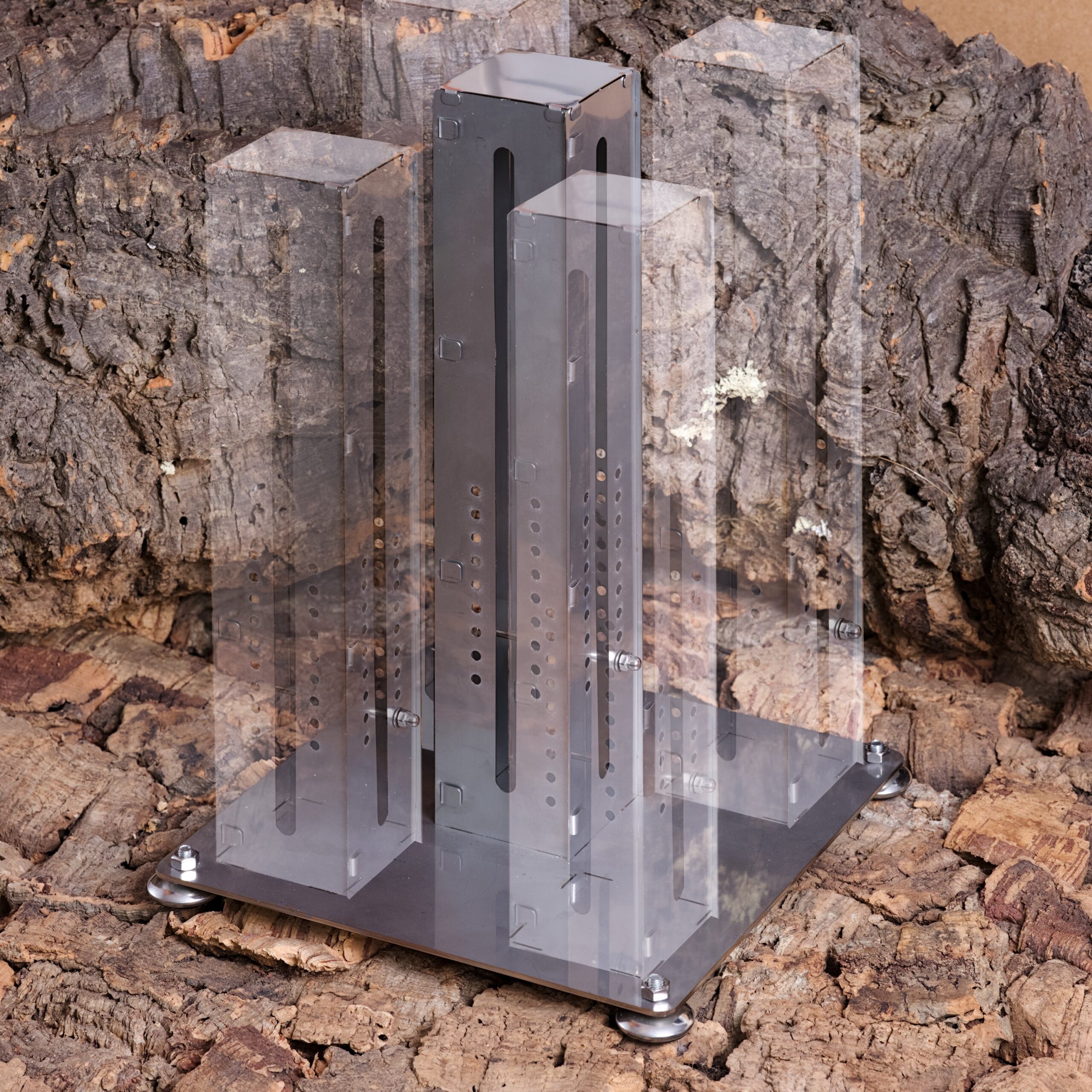 Wasserflaschenhalter aus Edelstahl (ohne Flasche) – Bild 6